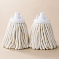 Absorbent Cotton Mop Head Refill 2-Pack