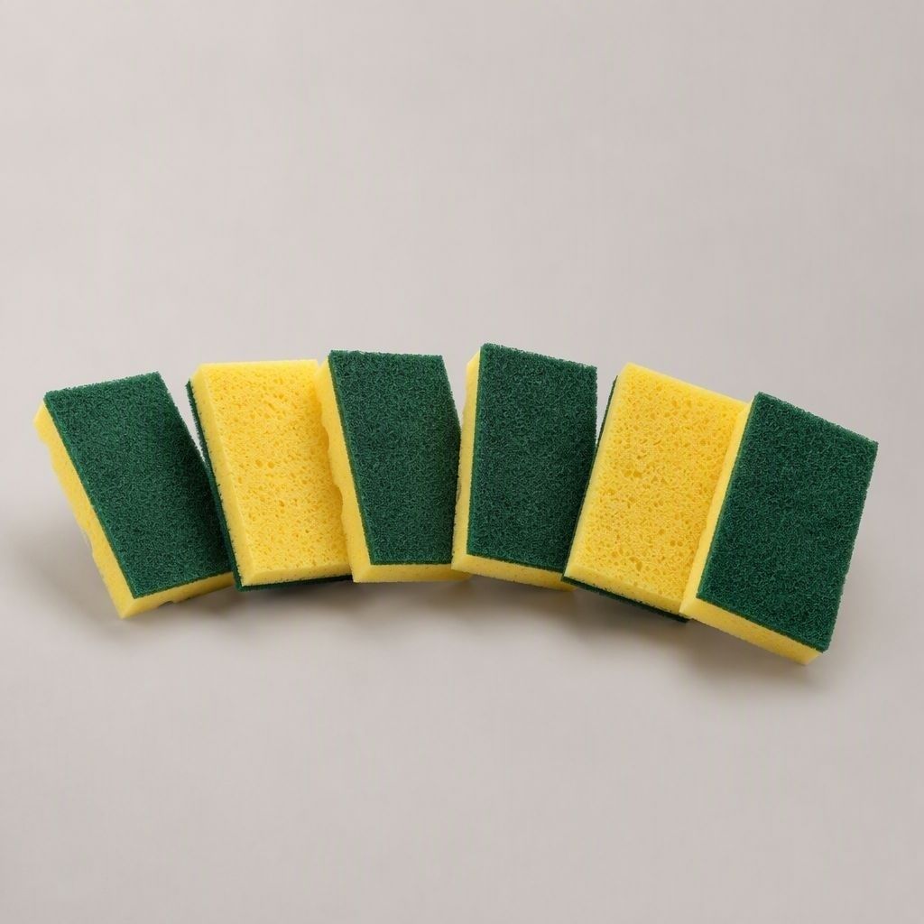 All-Purpose Scrub Sponges Non-Scratch 6-Pack
