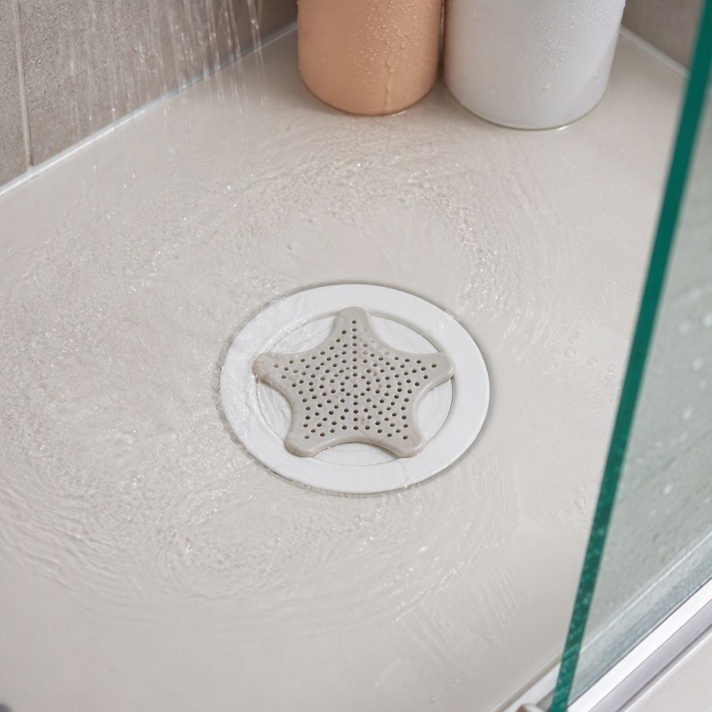 Drain Hair Catcher Silicone Star 3-Pack