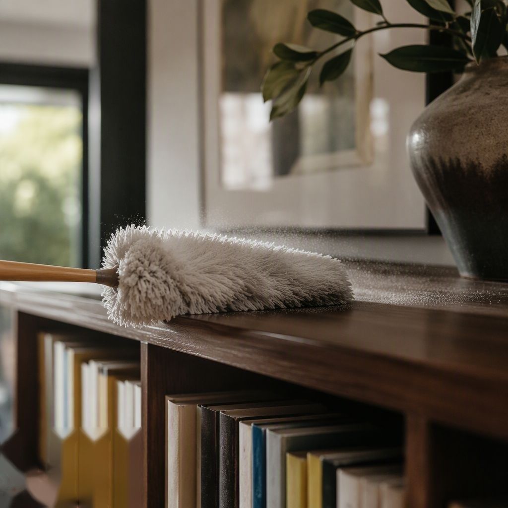 Extendable Microfiber Feather Duster 3-Foot Reach