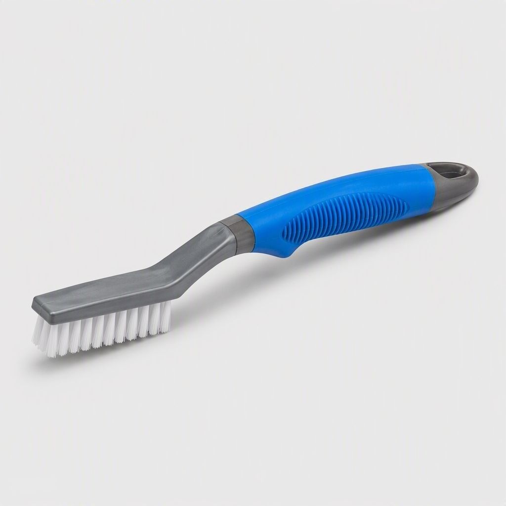Grout & Tile Scrub Brush with Stiff Bristles