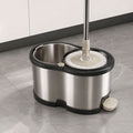 Professional Spin Mop with Stainless Steel Bucket
