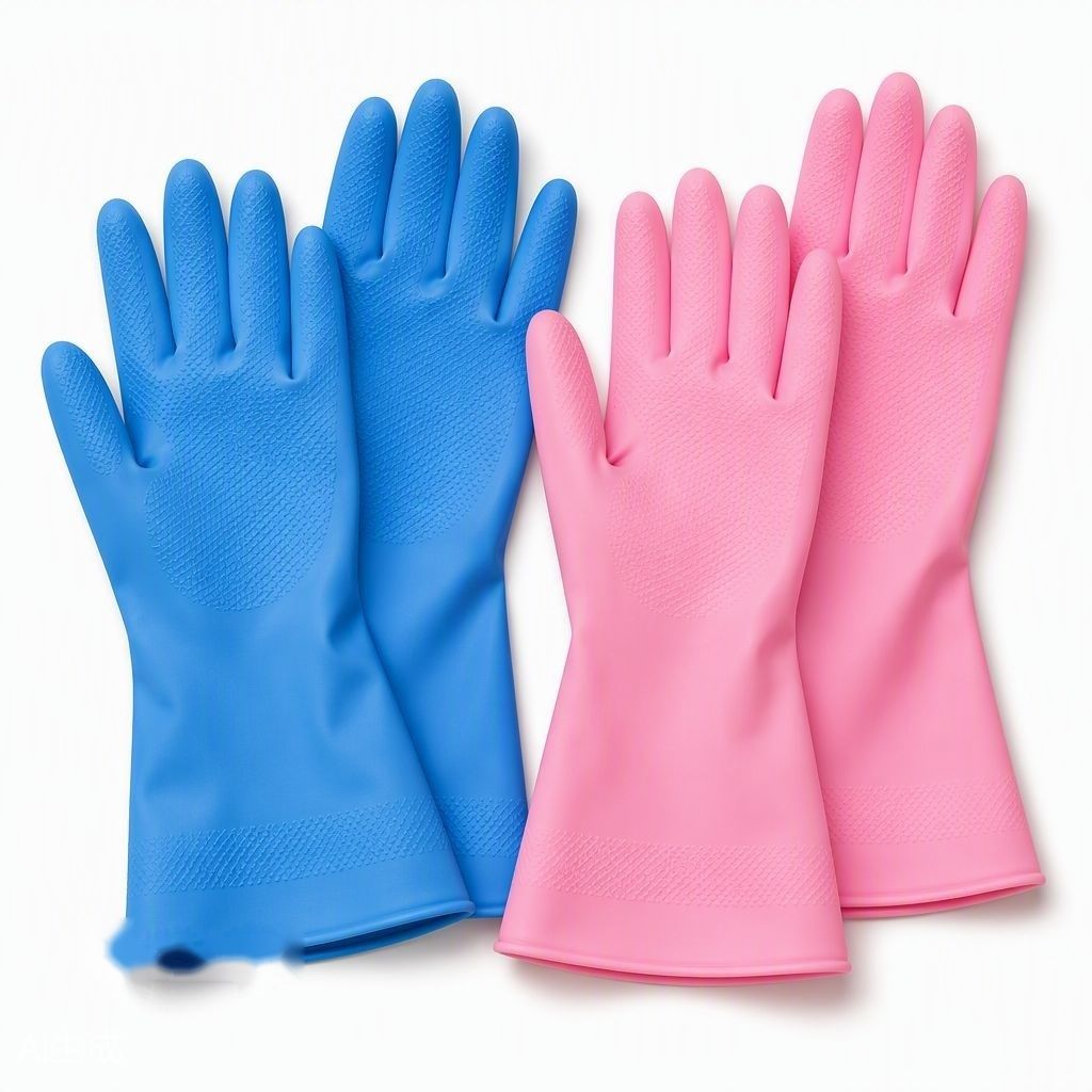 Reusable Cleaning Gloves Nitrile 2 Pairs